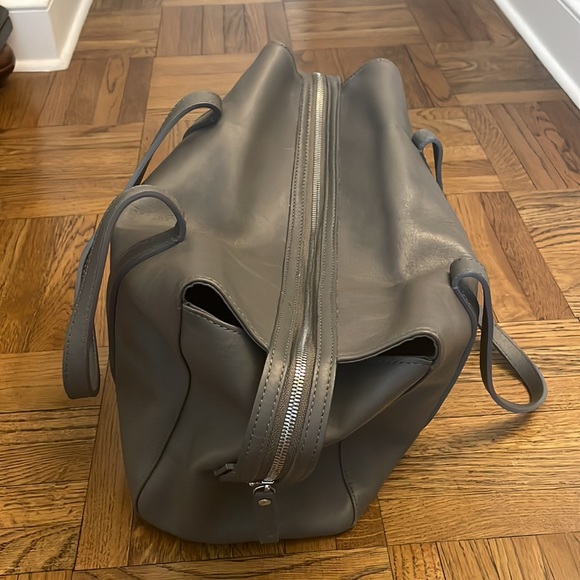 Shinola Detroit Gray Leather Tote - Picture 4 of 10